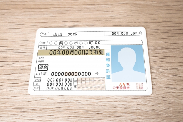 免許書