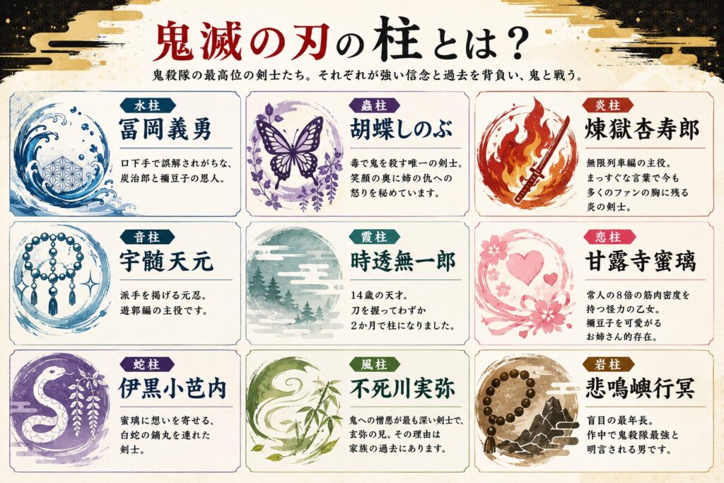鬼滅の刃 柱