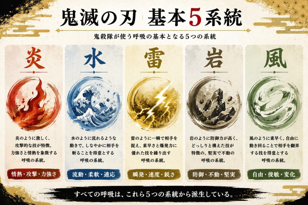 鬼滅の刃 呼吸